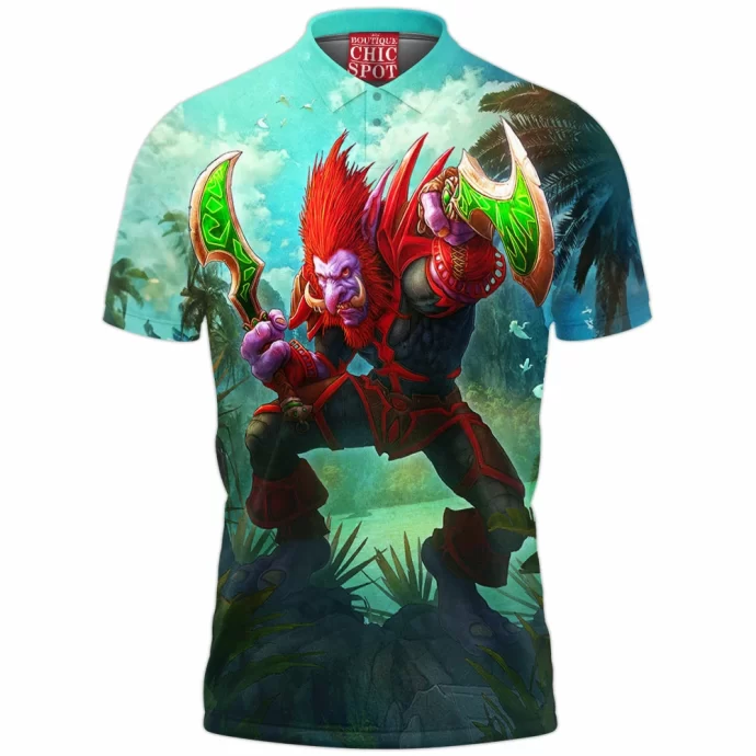 Troll Warcraft Polo Shirt