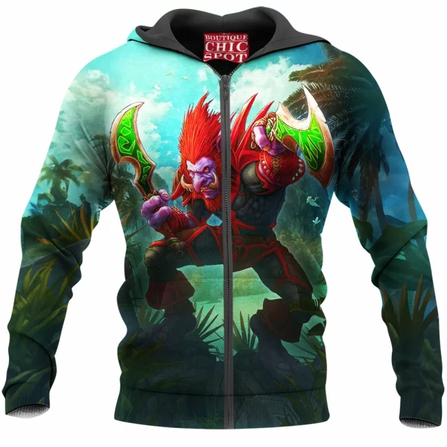 M TU Boutique 0411 Zip Hoodie