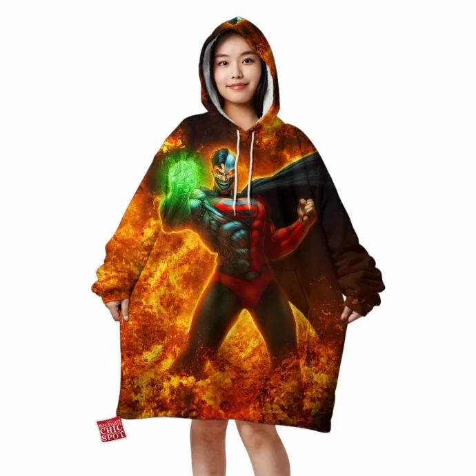 Cyborg Superman Blanket Hoodie