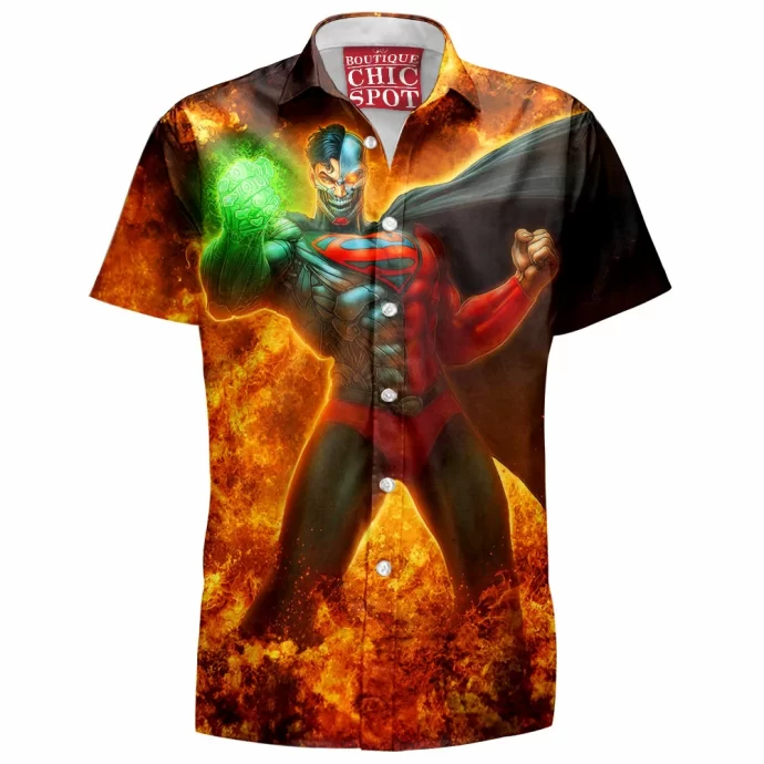 Cyborg Superman Hawaiian Shirt