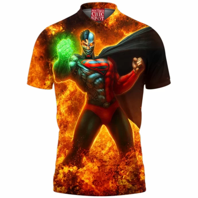 Cyborg Superman Polo Shirt