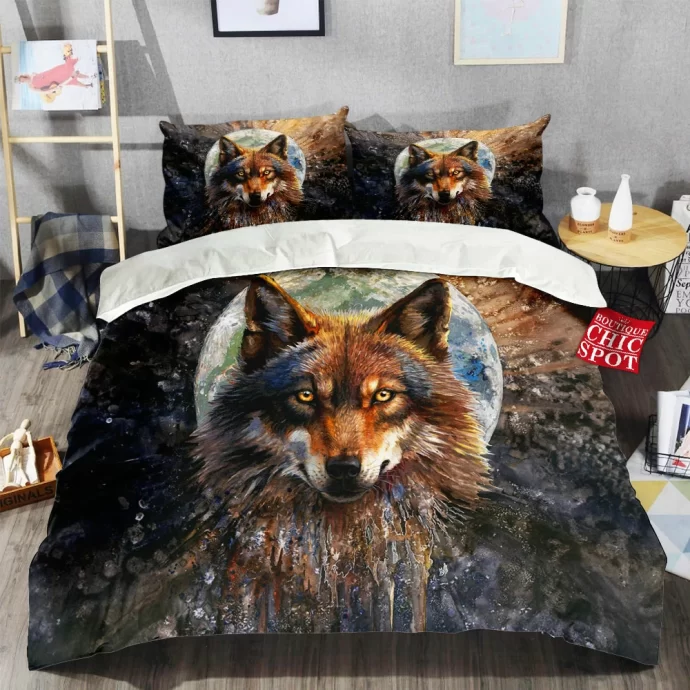 Fullmoon Wolf Bedding Set