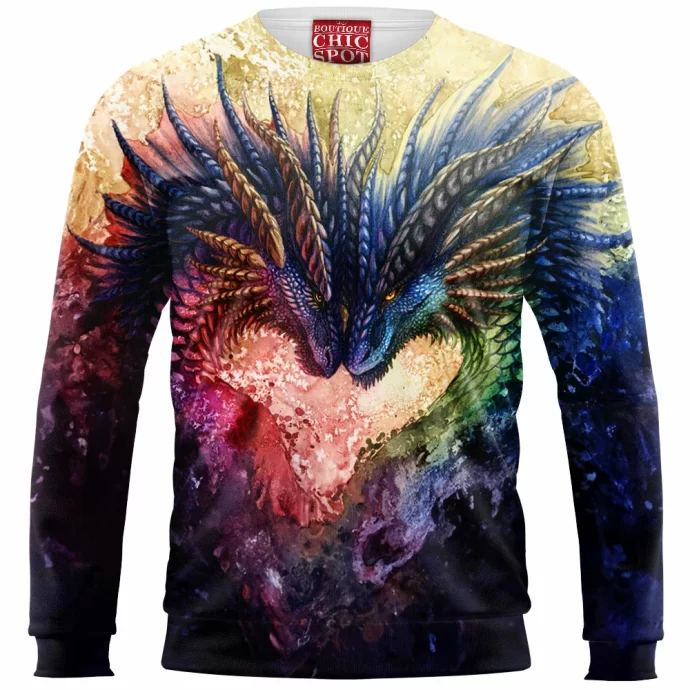 Colorful Dragons Sweatshirt