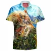 Wolf Hawaiian-Shirt