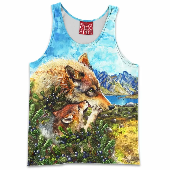 Wolf Cub Kiss Tank Top