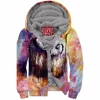 Owl Zip-Fleece-Hoodie