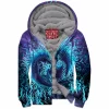 Dragon Zip-Fleece-Hoodie, Fantasy Zip-Fleece-Hoodie
