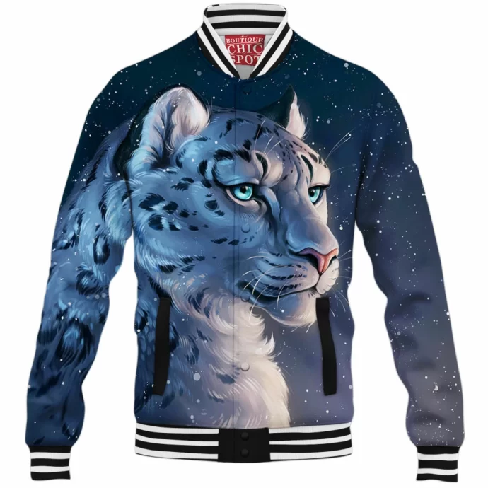 Leopard Baseball Jacket