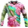 Snake Fleece-Hoodie