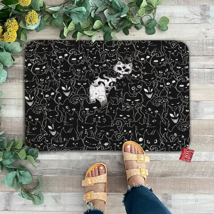 Ink Cats Doormat