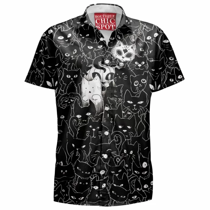 Ink Cats Hawaiian Shirt