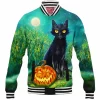 Cat Baseball-Jacket