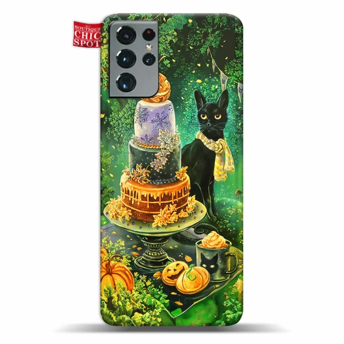 Black Cat Phone Case Samsung