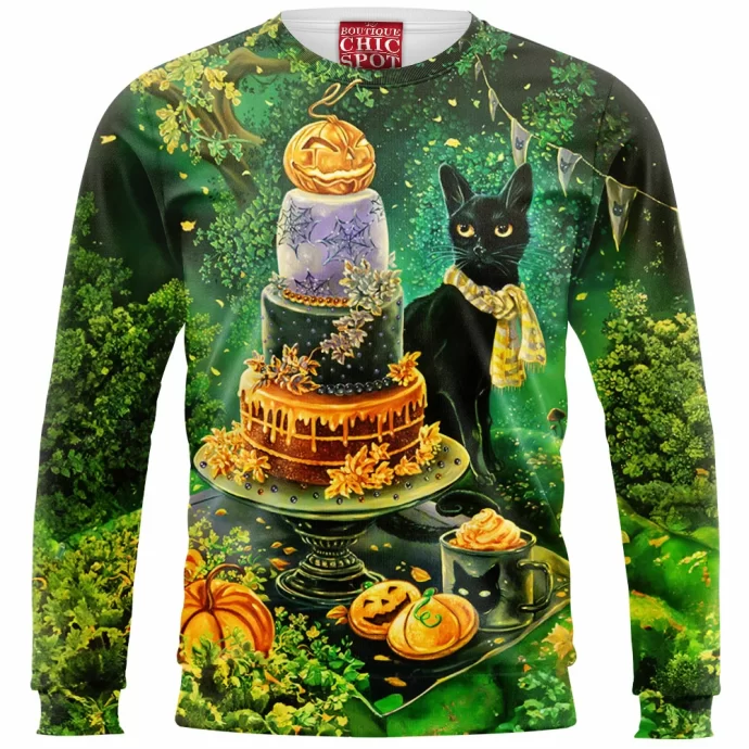 Black Cat Sweatshirt