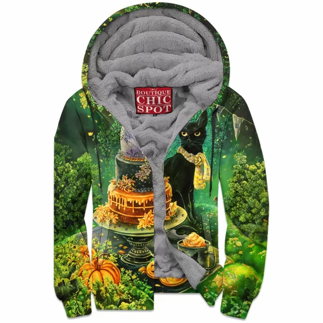 M TU Boutique 0457 Zip Fleece Hoodie