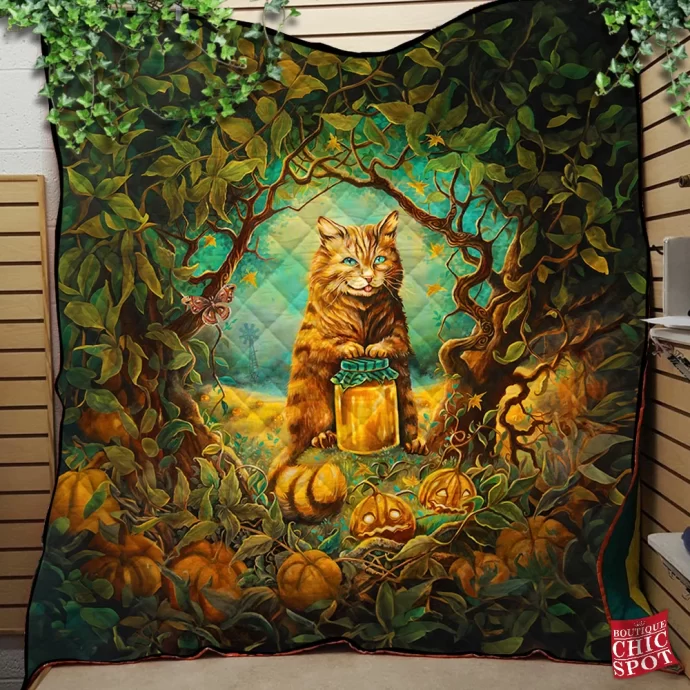 Cat Quilt Blanket