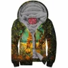 Cat Zip-Fleece-Hoodie