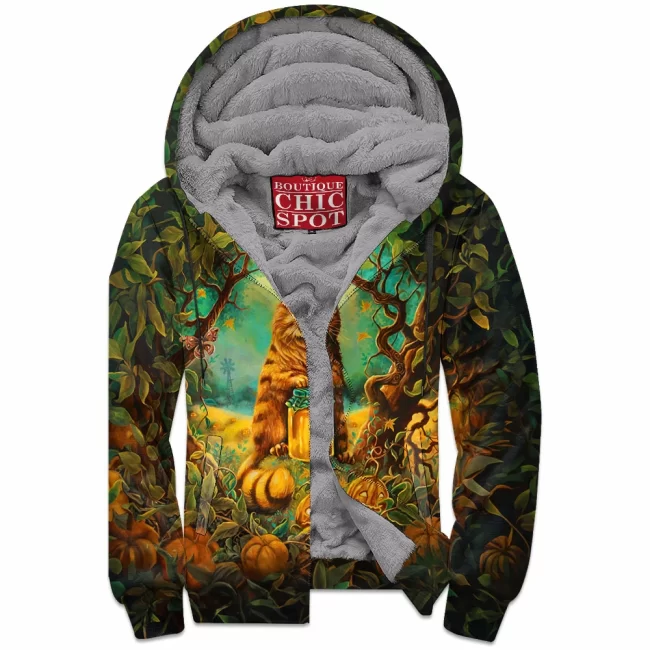 M TU Boutique 0460 Zip Fleece Hoodie