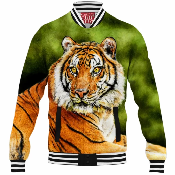 Sumatran Tiger Baseball Jacket