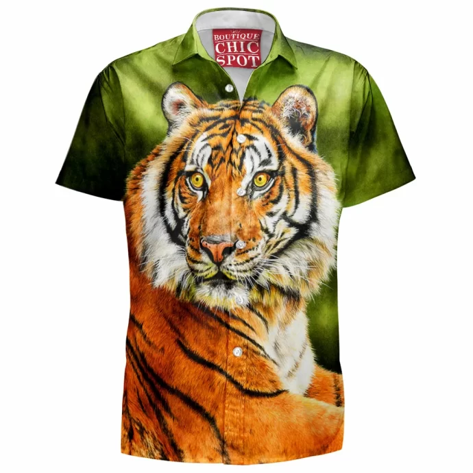 Sumatran Tiger Hawaiian Shirt