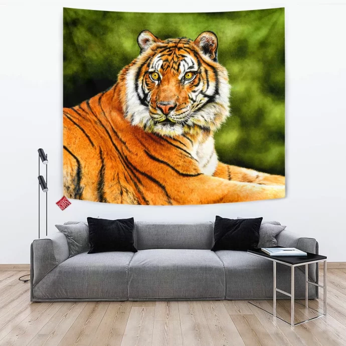 Sumatran Tiger Tapestry