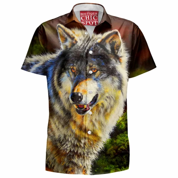 Wolf Hawaiian Shirt