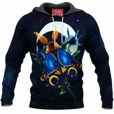 Insect Hoodie, Night Moth Hoodie