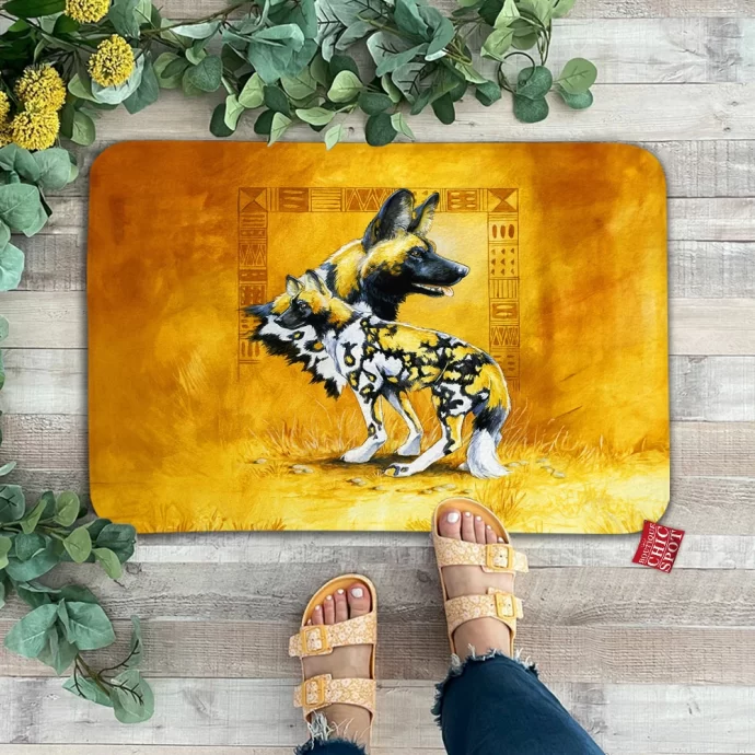 Wild Dog Doormat