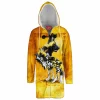 Wild Dog Hooded Cloak Coat