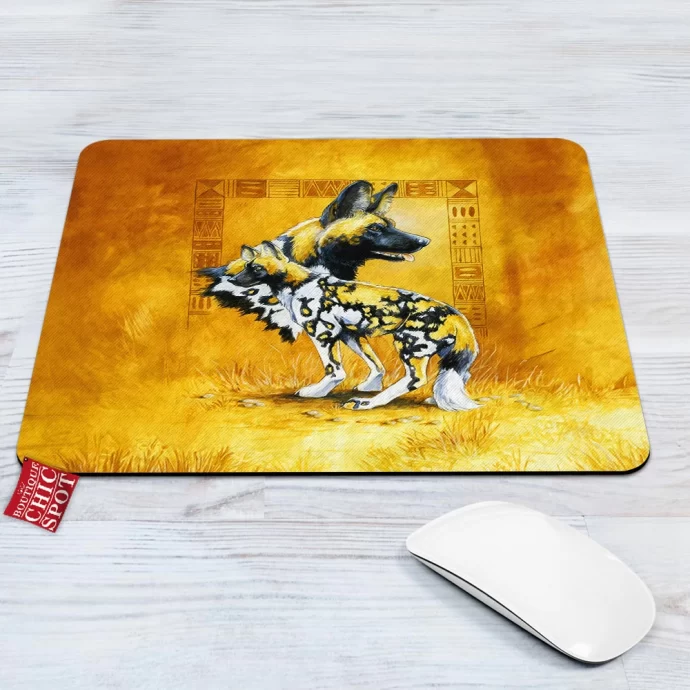 Wild Dog Mouse Pad