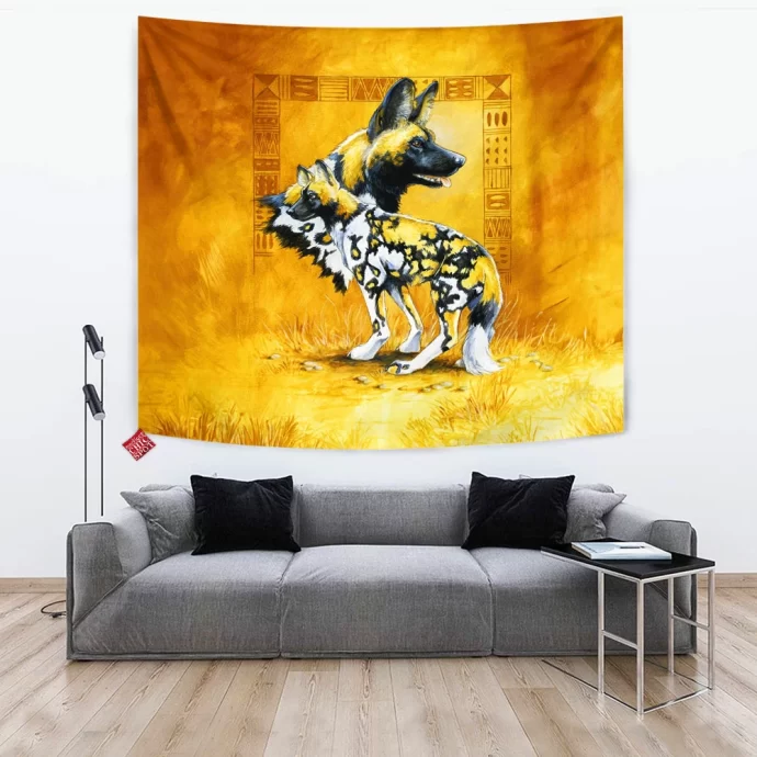 Wild Dog Tapestry