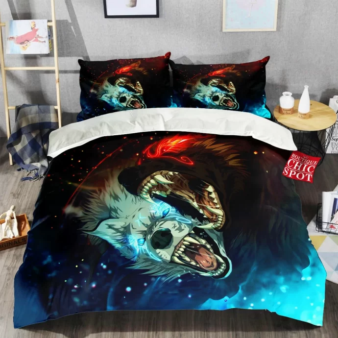 Magic Wolf Bedding Set