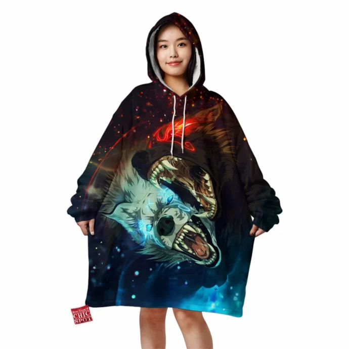 Magic Wolf Blanket Hoodie