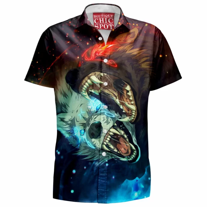 Magic Wolf Hawaiian Shirt