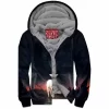 Dragon Zip-Fleece-Hoodie, Fantasy Zip-Fleece-Hoodie