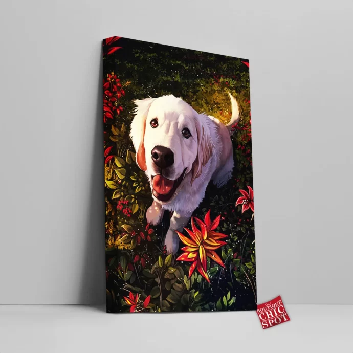 Dog Canvas Wall Art