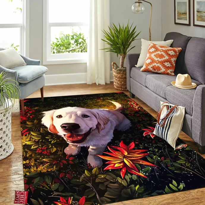 Dog Rectangle Rug