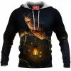 Owl Fleece-Hoodie