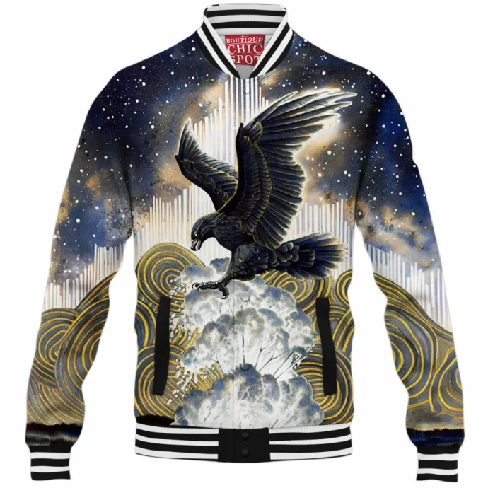 Raven Dc Baseball Jacket