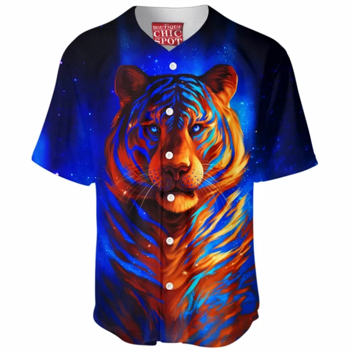 Galaxy Tiger Baseball Jersey