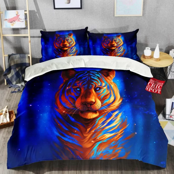 Galaxy Tiger Bedding Set