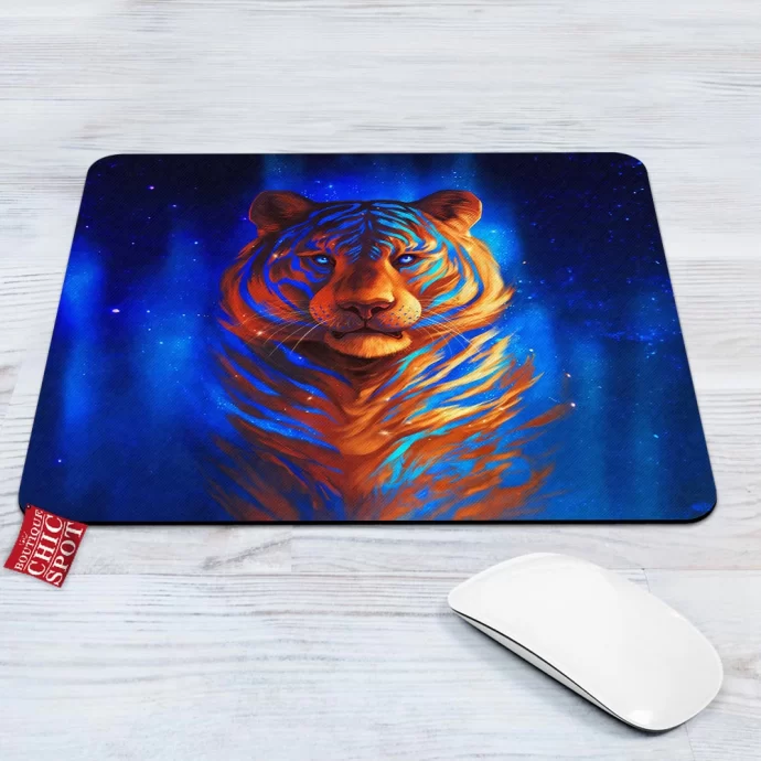 Galaxy Tiger Mouse Pad