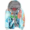 Cat Zip-Fleece-Hoodie