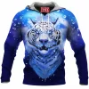 Tiger Fleece-Hoodie