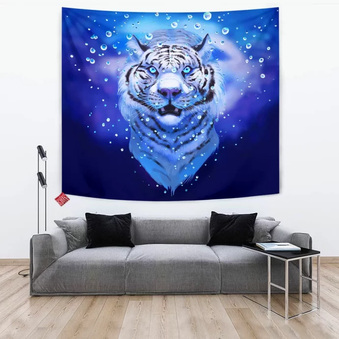 Rain Tiger Tapestry