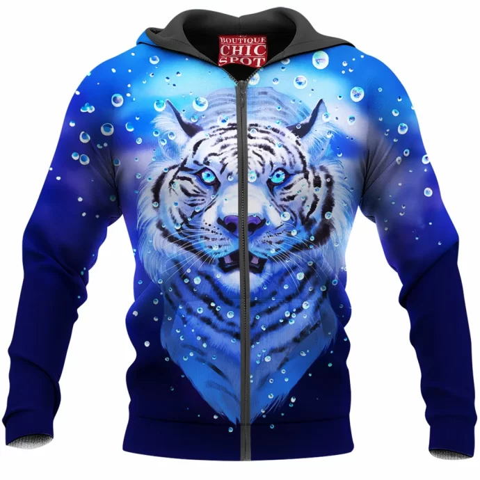 Rain Tiger Zip Hoodie