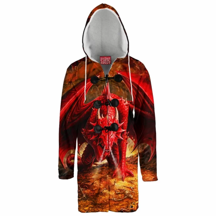 Dragons Lair Hooded Cloak Coat