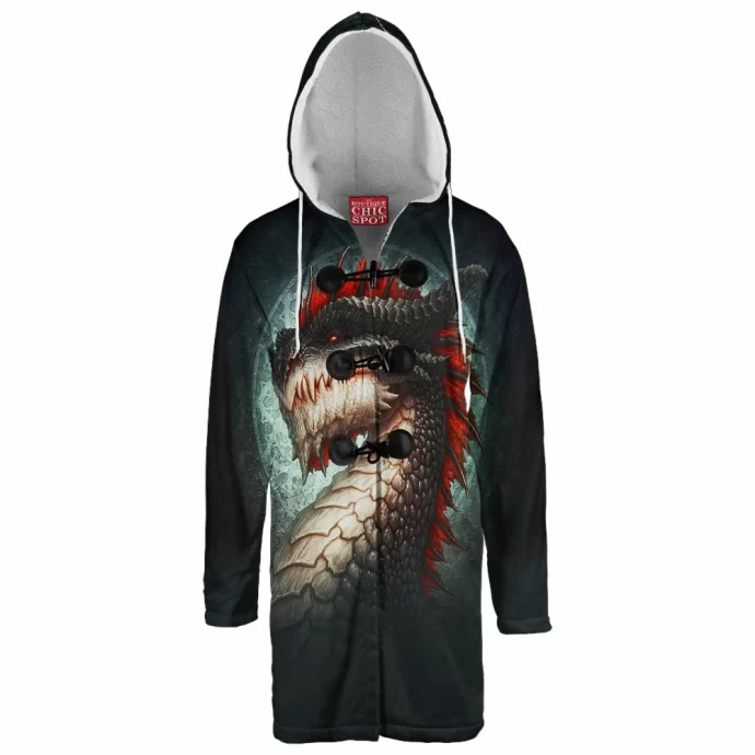 Sea Dragon Hooded Cloak Coat