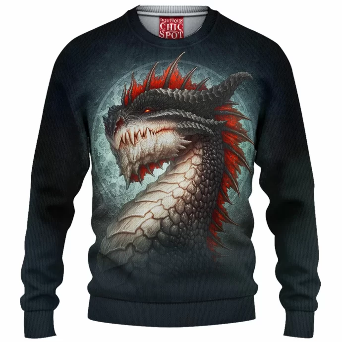 Sea Dragon Knitted Sweater