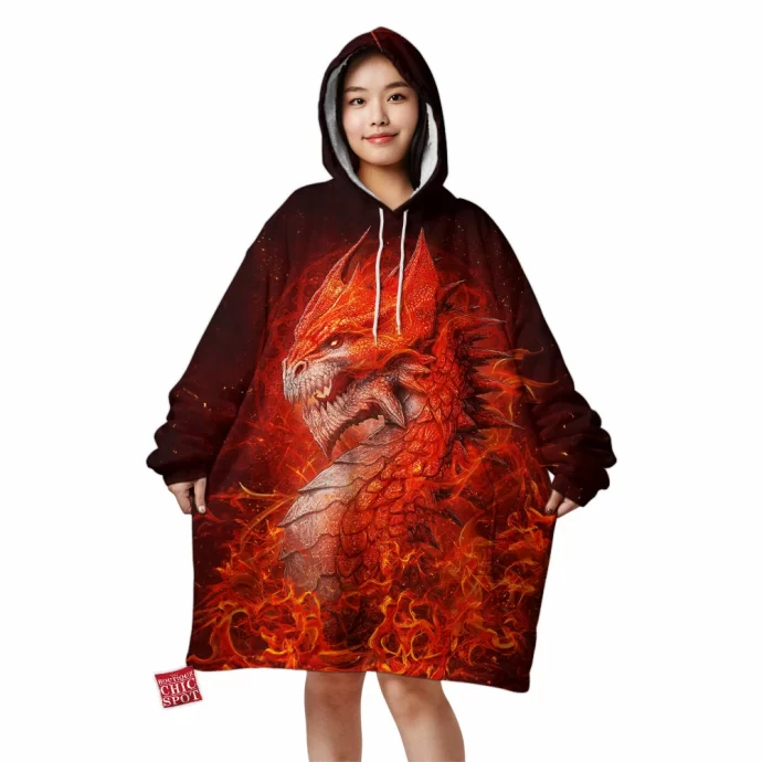 Sun Dragon Blanket Hoodie